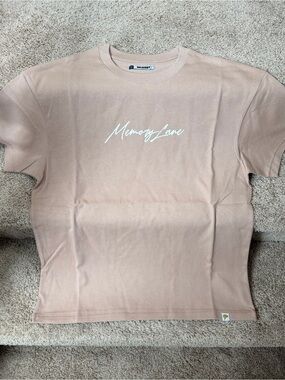 Short-Sleeve Tee in Dusty Pink - Men's Casual Shirt